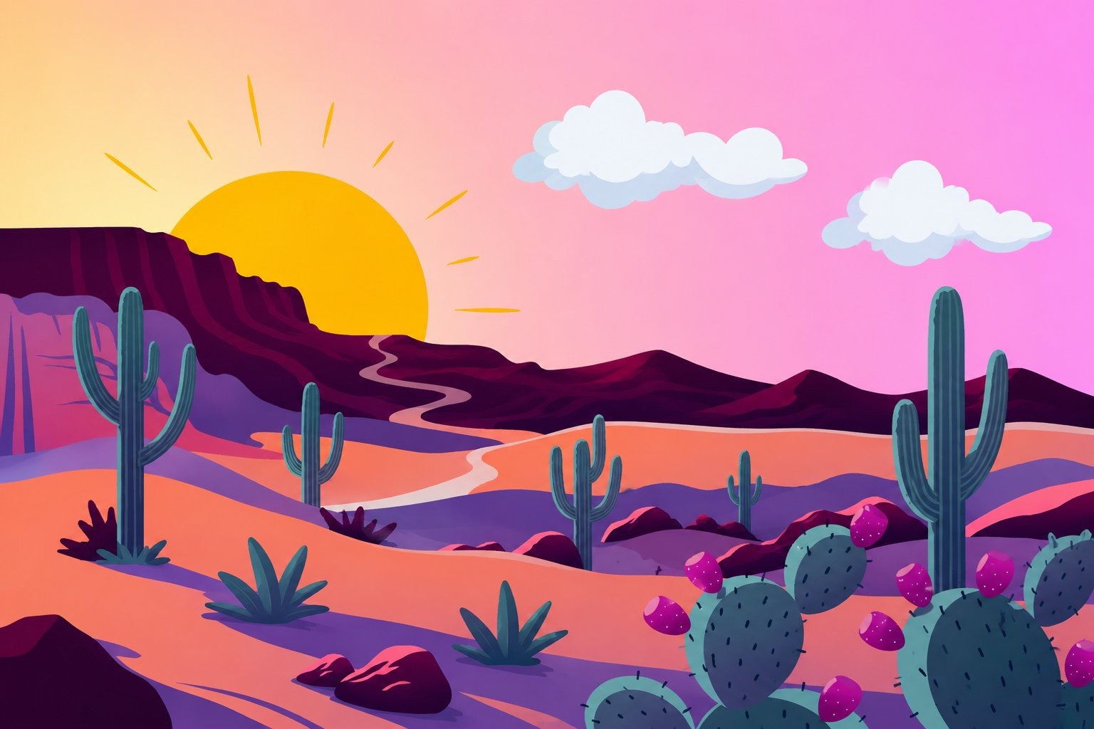 ThistleWorks desert landscape